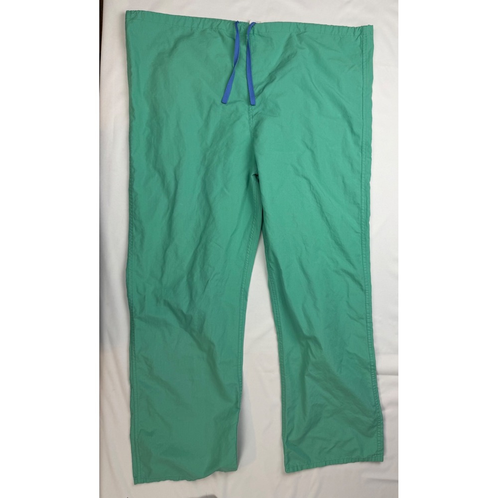 Medline AngelStat Scrub Pants Large Jade Green Reversible Drawstring M600TJL-GM